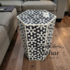 WDN BONE INLAY SIDE TABLE IN SPRINKLE STYLE