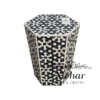 WDN BONE INLAY SIDE TABLE IN SPRINKLE STYLE