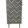 WDN BONE INLAY SIDEBOARD- BLACK & WHITE CHEST OF 9 DRAWER