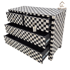 20241003_141629 WDN BONE INLAY CHEST OF DRAWERS IN BLACK & WHITE FINISH