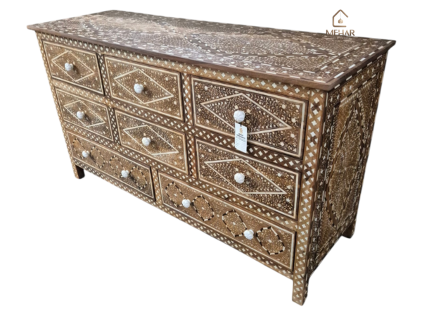 20241012_175315 WDN BONE INLAY WORK SIDEBOARD 8 DRAWER