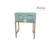 20241023_174512-Photoroom WDN BONE INLAY FLORAL BEDSIDE TABLE/ NIGHTSTAND WITH METAL BASE (1 DRAWER)