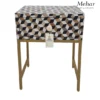 20241023_180238-Photoroom WDN Resin Inlay Bedside Table with Iron Base (1 Drawer)