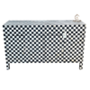 20250121_152622 WDN BONE INLAY SIDEBOARD 2 DRAWER 4 DOOR IN BLACK AND WHITE FINISH