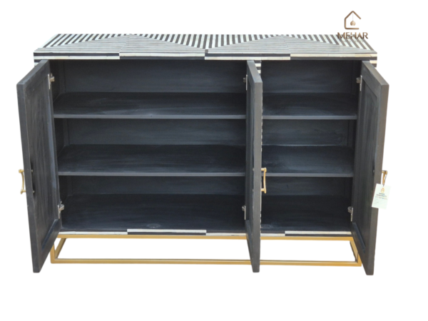 20250121_153535 WDN BONE INLAY SIDEBOARD/ CABINET 3 DOOR