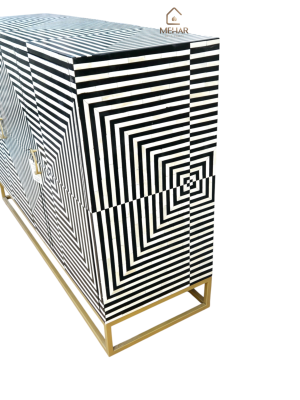 20250121_153704 WDN BONE INLAY SIDEBOARD/ CABINET 3 DOOR