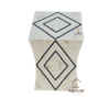 20251016_151728 WDN Bone Inlay BLACK & WHITE Side Table