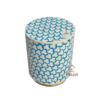 20251016_152208 WDN BONE INLAY SIDE TABLE IN SKY BLUE FINISH