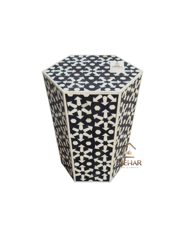 20251016_160131 WDN BONE INLAY SIDE TABLE IN SPRINKLE STYLE