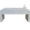 20251104_145750 WDN FLORAL MOTHER OF PEARL INLAY U SHAPE COFFEE TABLE 2 DRAWER