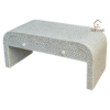 20251104_150811 WDN BONE INLAY U COFFEE TABLE WITH 2 DRAWER