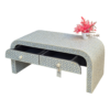 20251104_150939 WDN BONE INLAY U COFFEE TABLE WITH 2 DRAWER