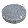 WDN MOTHER OF PEARL INLAY COFFEE TABLE IN BLACK FINISH