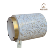 20251111_145838 WDN MOTHER OF PEARL INLAY FLORAL SIDE TABLE IN WHITE FINISH