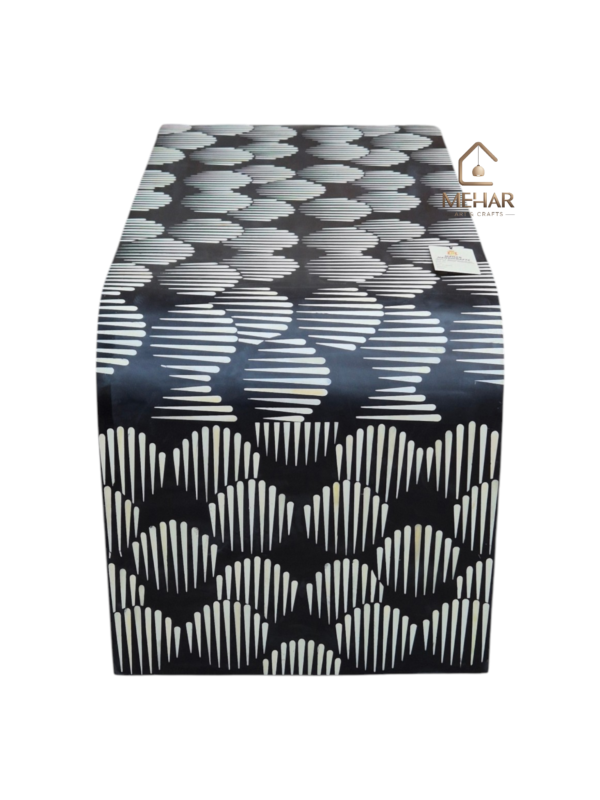 20251112_151225 WDN BONE INLAY U COFFEE TABLE IN WHITE AND BLACK FINISH