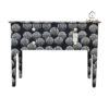 20251112_151859 WDN BONE INLAY CONSOLE TABLE 4 DRAWER - BLACK HALLWAY TABLE