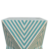 20251221_151032 WDN BONE INLAY SIDE TABLE IN TURQUOISE FINISH