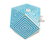 20251221_152441 WDN BONE INLAY DIAMOND SHAPED STOOL/ SIDE TABLE