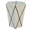 WDN NATURAL BONE INLAY SIDE TABLE