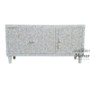 WDN FLORAL MOP INLAY SIDEBOARD 3 DOOR