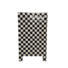 WDN BONE INLAY CHEST OF DRAWERS IN BLACK & WHITE FINISH