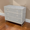 Untitled design WDN BONE INLAY CHEST OF DRAWER WITH 3 DRAWER WITH METAL BASE