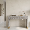 Untitled design (6) WDN MOTHER OF PEARL INLAY U CONSOLE TABLE 2 DRAWER