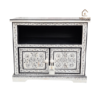 1 WDN BONE INLAY HAND PAINTED TV UNIT CABINET
