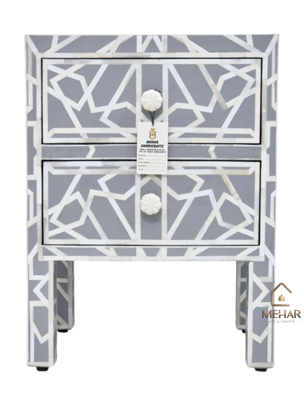 IMG_7839 WDN BONE INLAY SIDE TABLE 2 DRAWER
