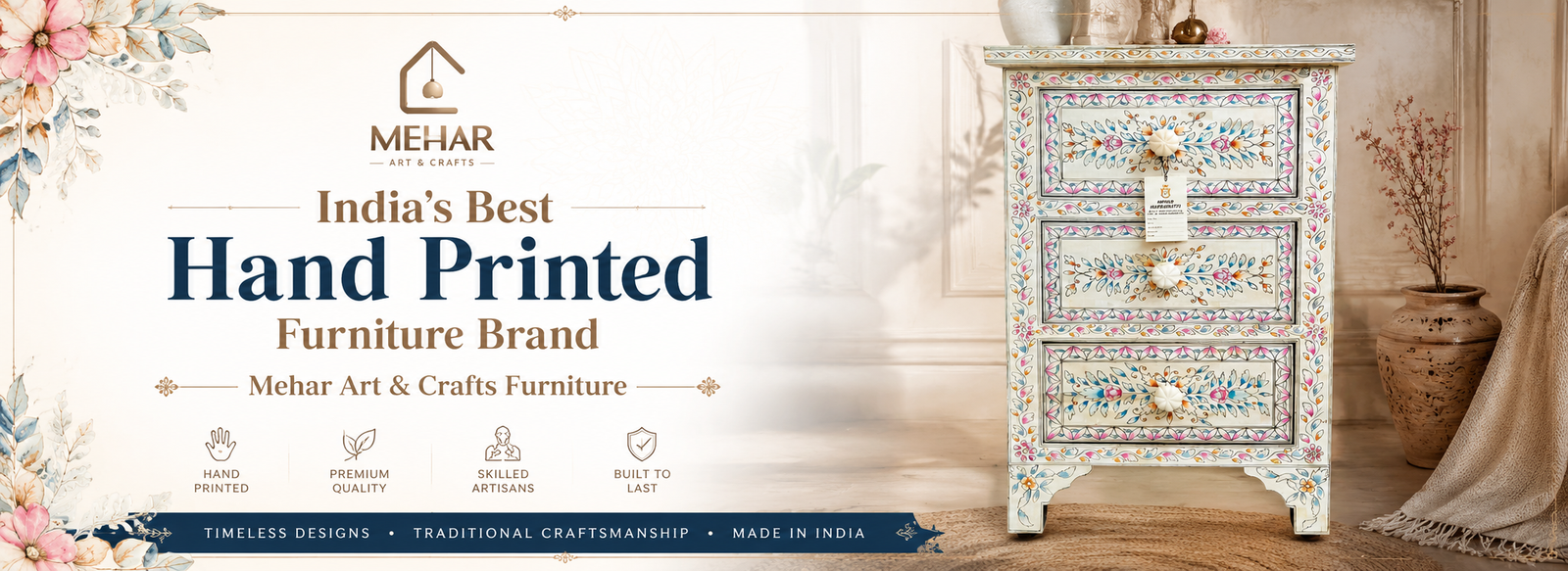 Handprinted Furniture in India