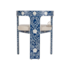 WDN MOP INLAY CHAIR IN NAVY BLUE