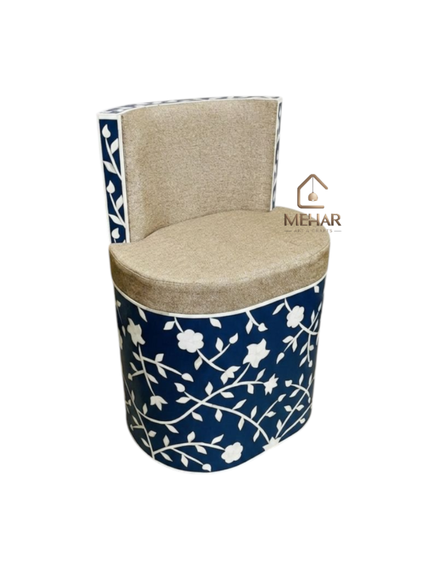 WhatsApp Image 2026-05-07 at 4.29.25 PM (1) WDN BONE INLAY CHAIR IN ROUND SHAPE IN NAVY BLUE FINISH