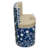 WhatsApp Image 2026-05-07 at 4.29.26 PM (1) WDN BONE INLAY CHAIR IN ROUND SHAPE IN NAVY BLUE FINISH