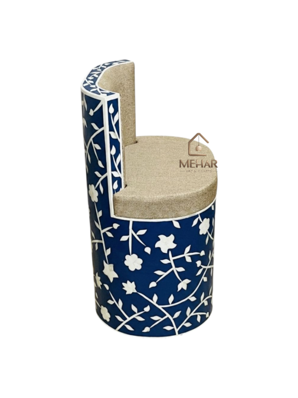 WhatsApp Image 2026-05-07 at 4.29.26 PM (1) WDN BONE INLAY CHAIR IN ROUND SHAPE IN NAVY BLUE FINISH