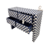 20241003_124945 WDN BONE INLAY CHEST WITH 4 DRAWERS (CHECKERED PATTERN)