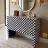 WDN BONE INLAY CHEST WITH 4 DRAWERS (CHECKERED PATTERN) WDN BONE INLAY CHEST WITH 4 DRAWERS (CHECKERED PATTERN)