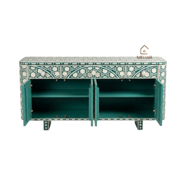 WhatsApp Image 2026-05-07 at 4.29.21 PM (1) WDN BONE INLAY SIDEBOARD 3 DRAWER 4 DOOR