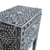 WDN MOTHER OF PEARL INLAY FLORAL BEDSIDE TABLE | HANDMADE LUXURY NIGHTSTAND