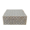 13 WDN BONE INLAY JEWELRY BOX | HANDMADE DECORATIVE STORAGE BOX