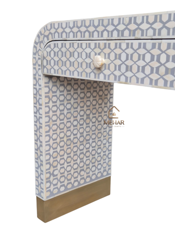 20251122_162135 WDN BONE INLAY CONSOLE TABLE 2 DRAWER
