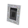 WDN MOTHER OF PEARL INLAY FLORAL PHOTO FRAME SET | HANDMADE PICTURE FRAMES