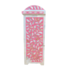 WDN MOTHER OF PEARL INLAY SMALL PINK CHEST OF DRAWERS | HANDMADE JEWELRY BOX